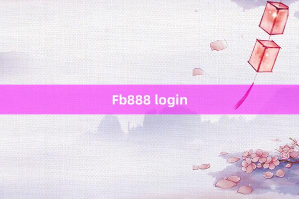 Fb888 login