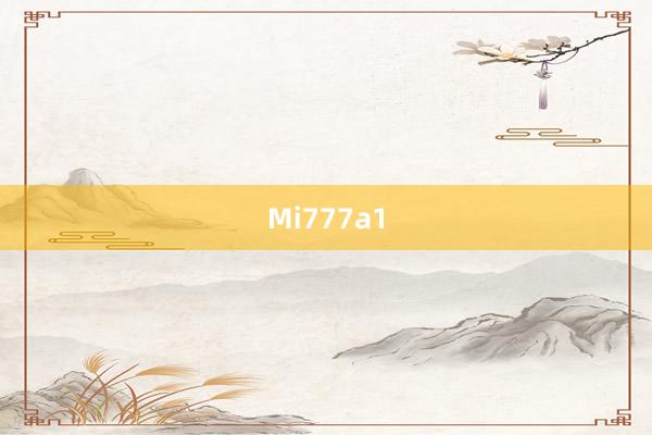 Mi777a1