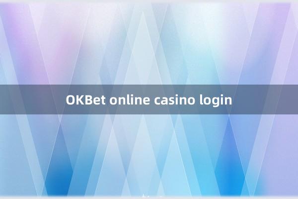 OKBet online casino login