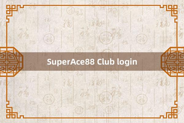 SuperAce88 Club login