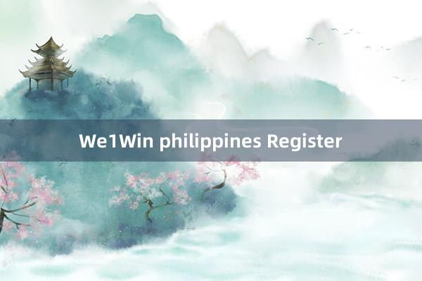 We1Win philippines Register