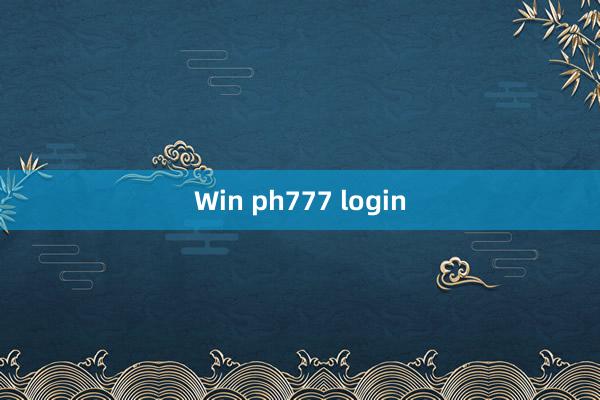 Win ph777 login