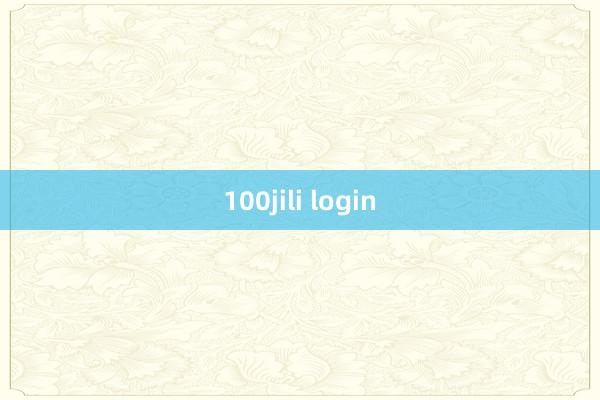 100jili login