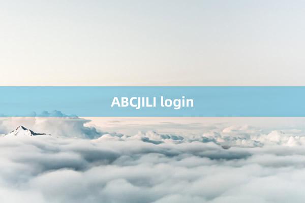 ABCJILI login