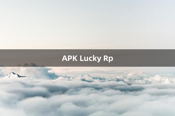 APK Lucky Rp