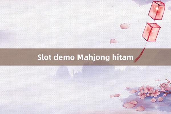 Slot demo Mahjong hitam