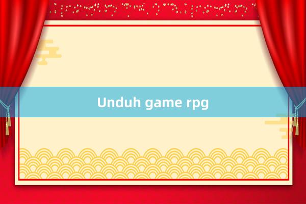 Unduh game rpg