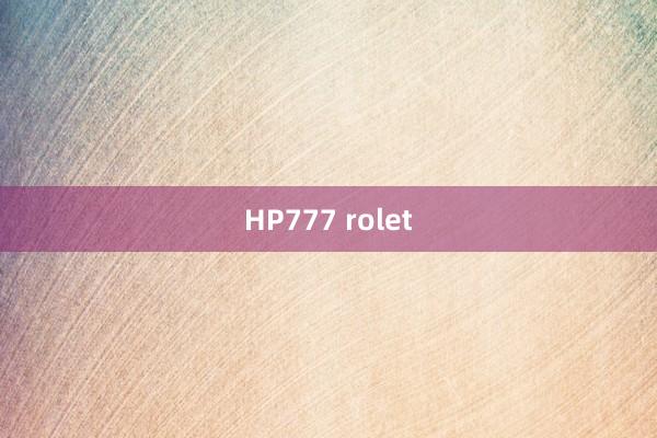 HP777 rolet