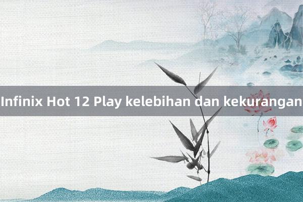 Infinix Hot 12 Play kelebihan dan kekurangan