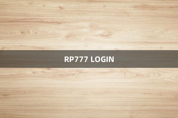 RP777 LOGIN