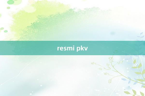 resmi pkv