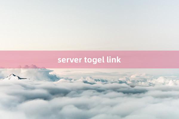 server togel link